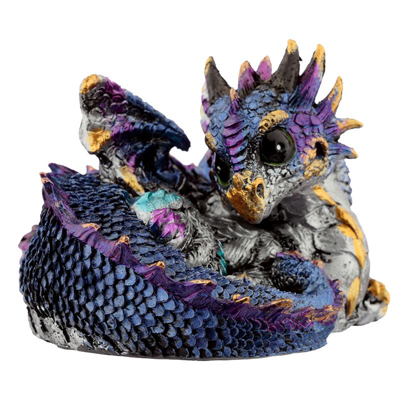 Elements Curled Up Dragons (Set of 2)