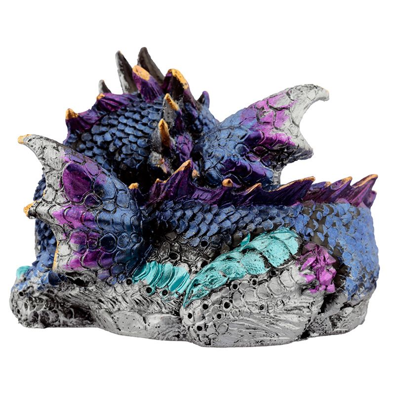 Elements Curled Up Dragons (Set of 2)