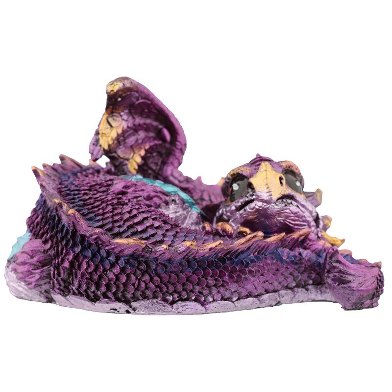 Elements Curled Up Dragons (Set of 2)