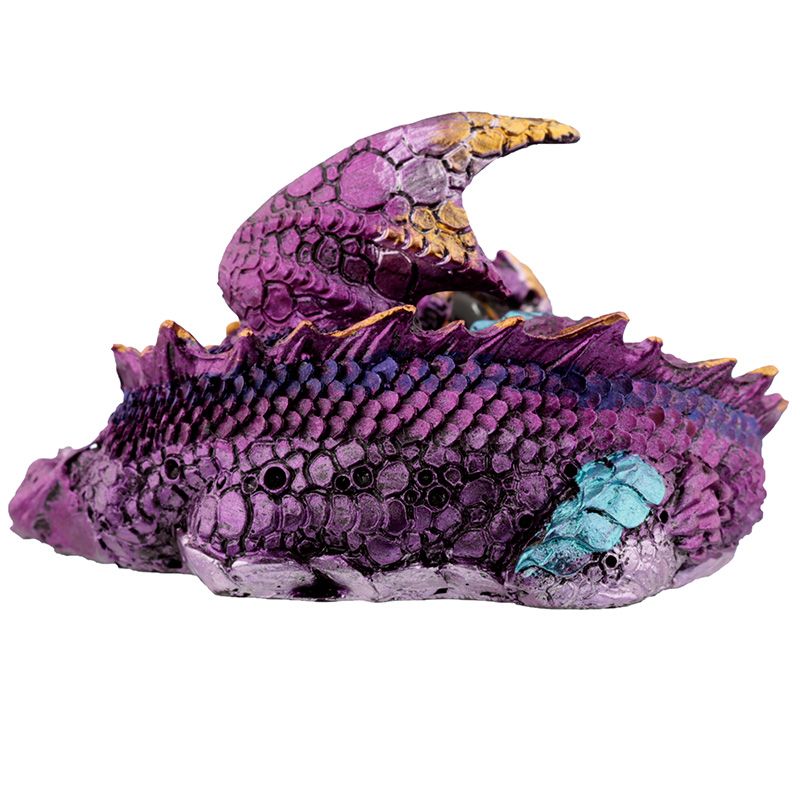 Elements Curled Up Dragons (Set of 2)