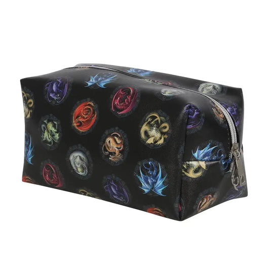 DRAGONS OF THE SABBATS MAKEUP BAG BY ANNE STOKES - makeup bag