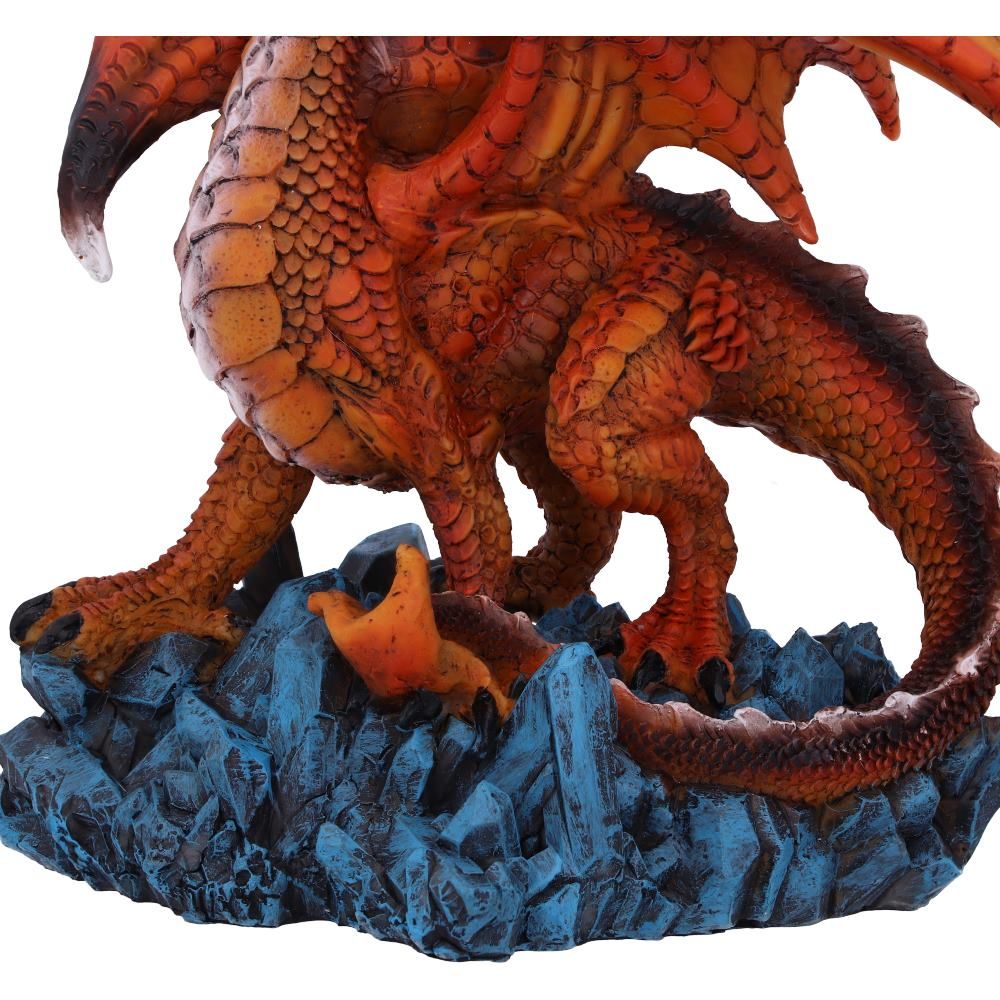 Ember Guard 18.5cm Ember Guard Orange Dragon Figurine 18.5cm by NEMESIS NOW