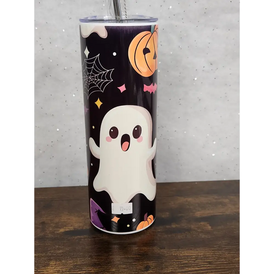 Festive Halloween 20oz Tumbler - Perfect for Halloween Parties - Water Bottles Bottle - Tumbler
