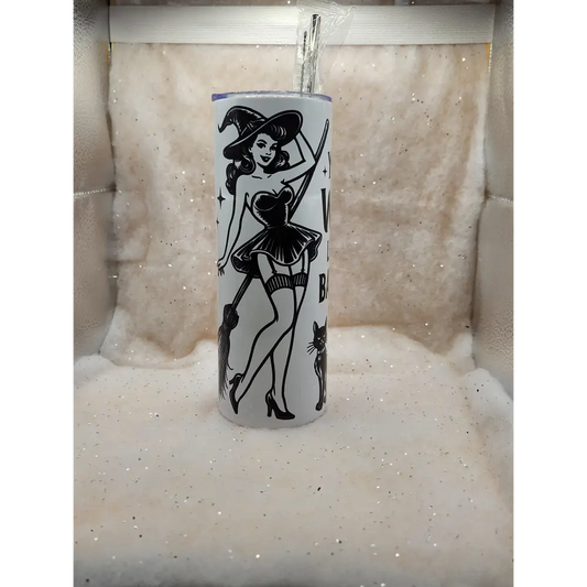 Funny Witchy Tumbler - You Say Witch Like It’s a Bad Thing - Drinkware Bottle - Tumbler