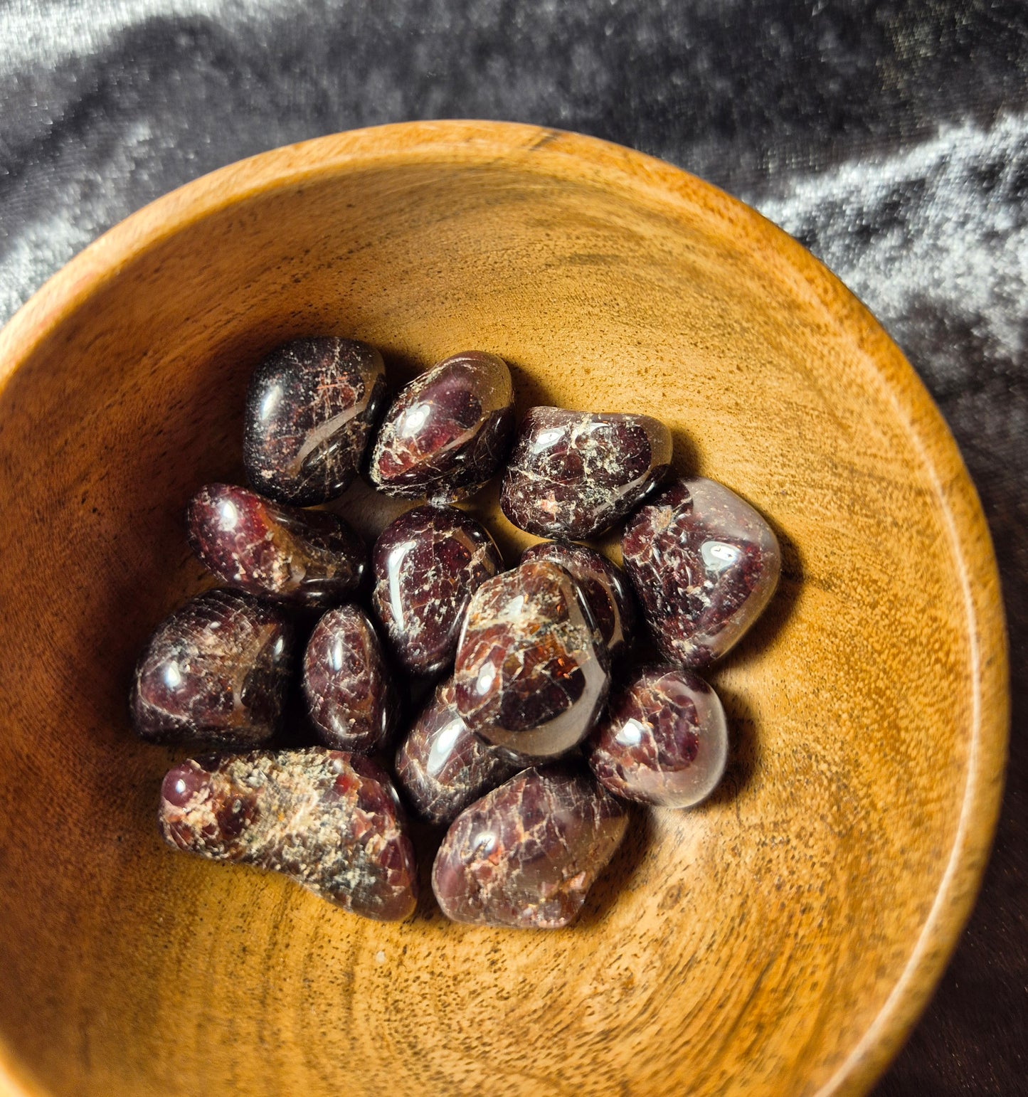 Choice Of Tumble Stones you will receive two From Starry Jasper, Red Dalmatian Jasper,  Unakite,  Brown Banded Agate,  Silver Leaf Jasper &  Garnet