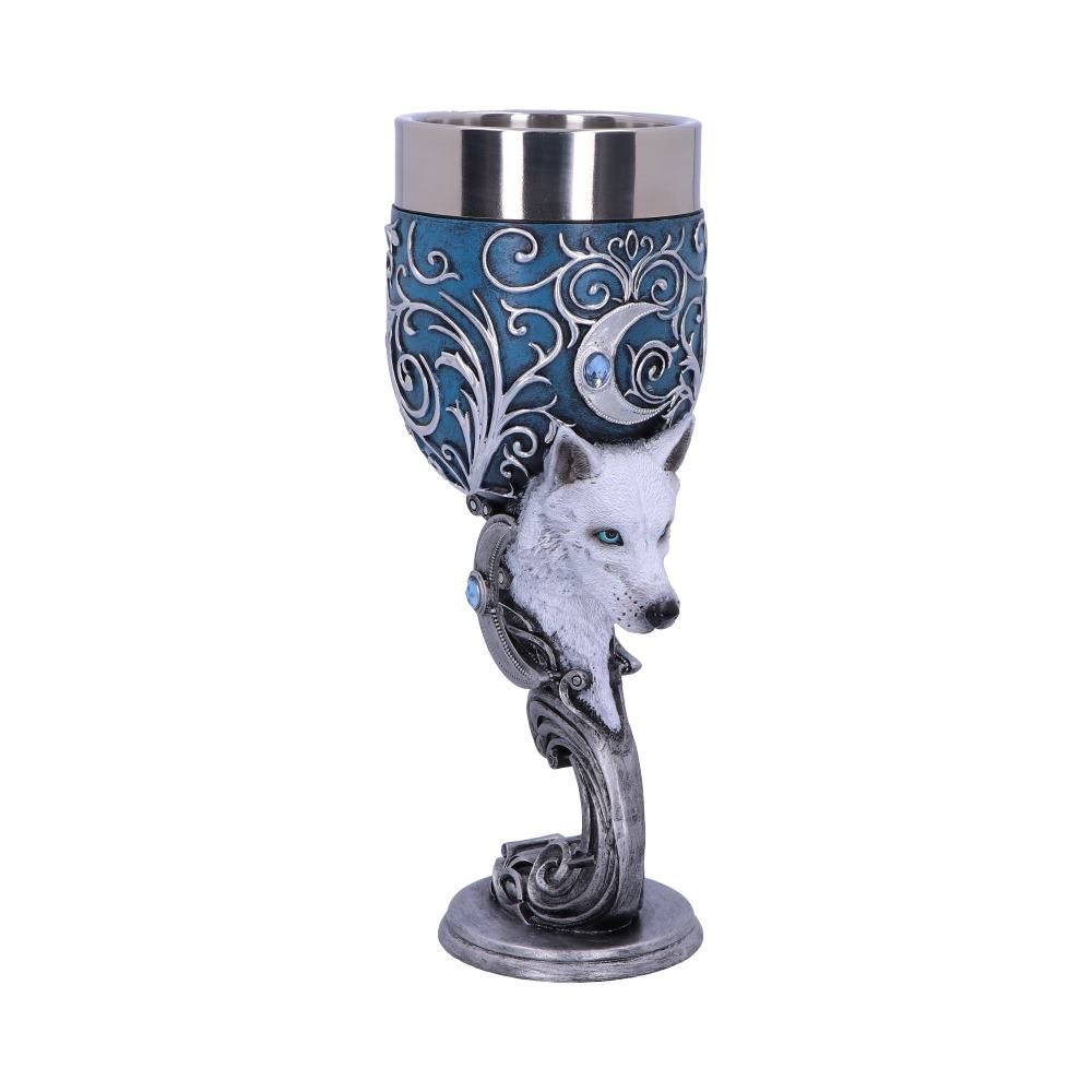 Wild at Heart Goblets 18.5cm (Set of 2) Wild at Heart Twin Wolf Heart Set of Two Goblets