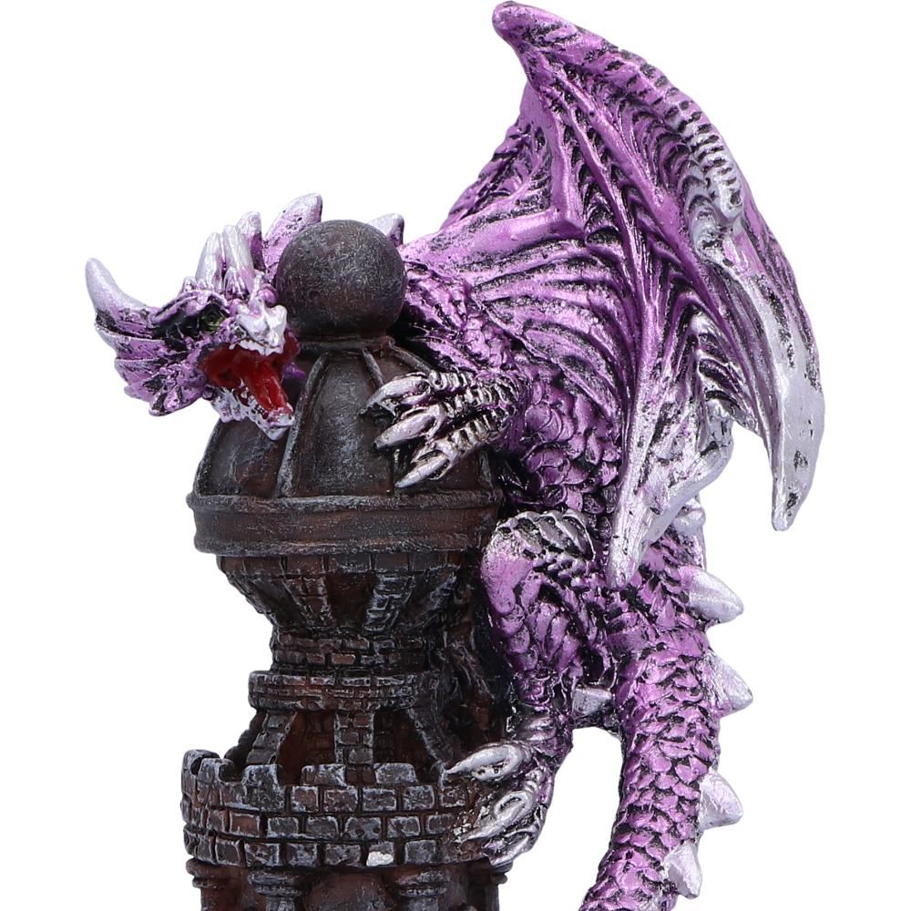 Guardian of the Tower (Purple) 17.7cm Guardian of the Tower Purple Dragon Figurine 17.7cm by NEMESIS NOW