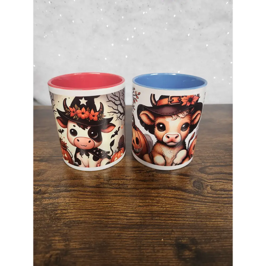 Halloween Highland Coo Mug - 2 designs to choose - mug