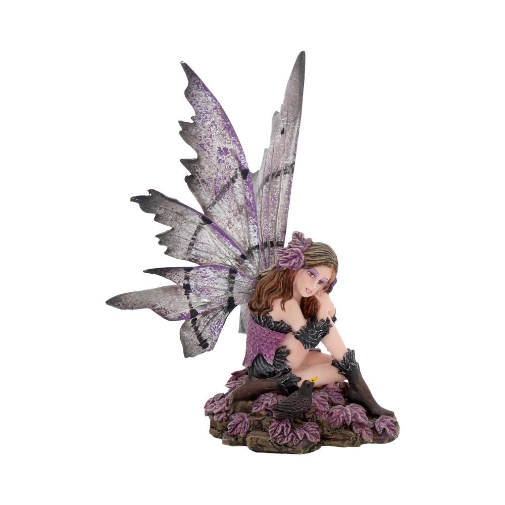 Heather. 15cm Heather 15cm Dark Fairy and Raven Figurine