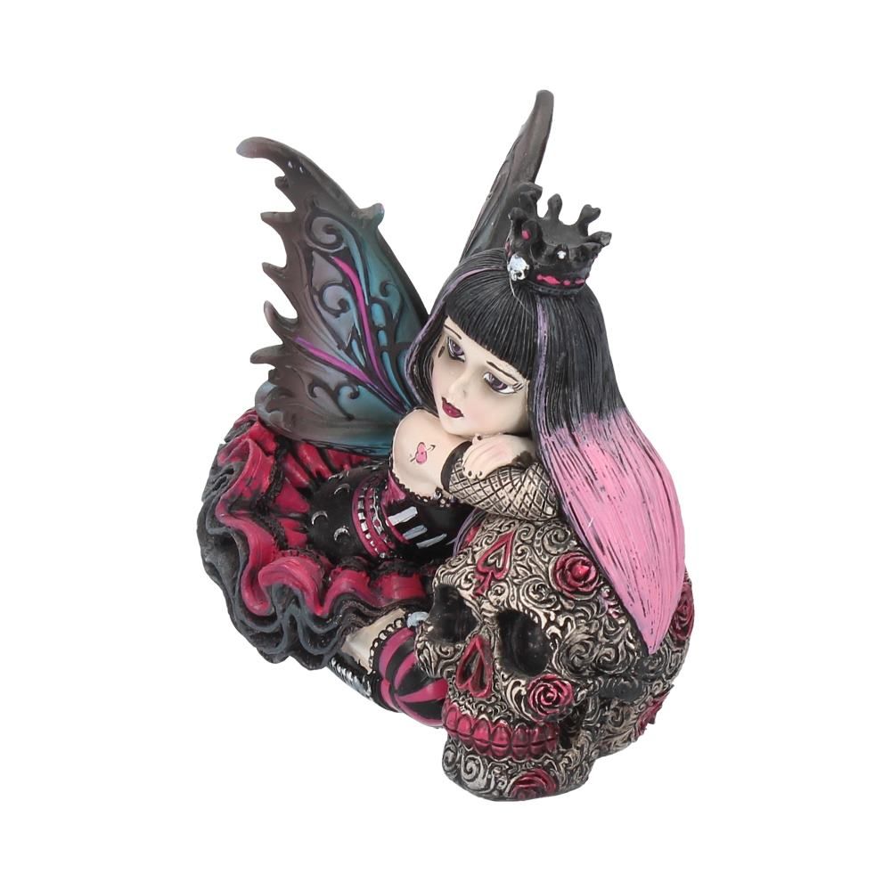 Lolita 12cm Little Shadows Lolita Figurine Gothic Fairy and Sugar Skull Ornament by NEMESIS NOW