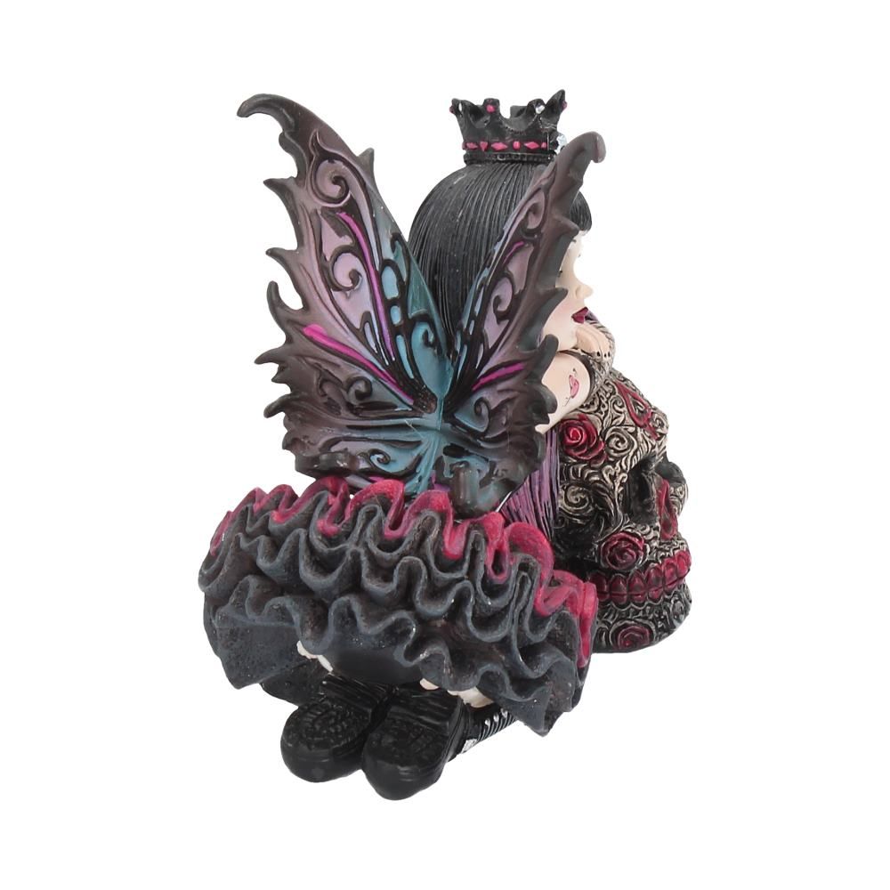 Lolita 12cm Little Shadows Lolita Figurine Gothic Fairy and Sugar Skull Ornament by NEMESIS NOW