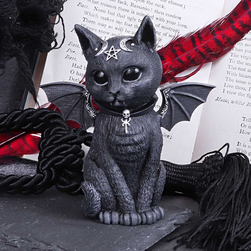 Malpuss 10cm Malpuss Winged Occult Cat Figurine