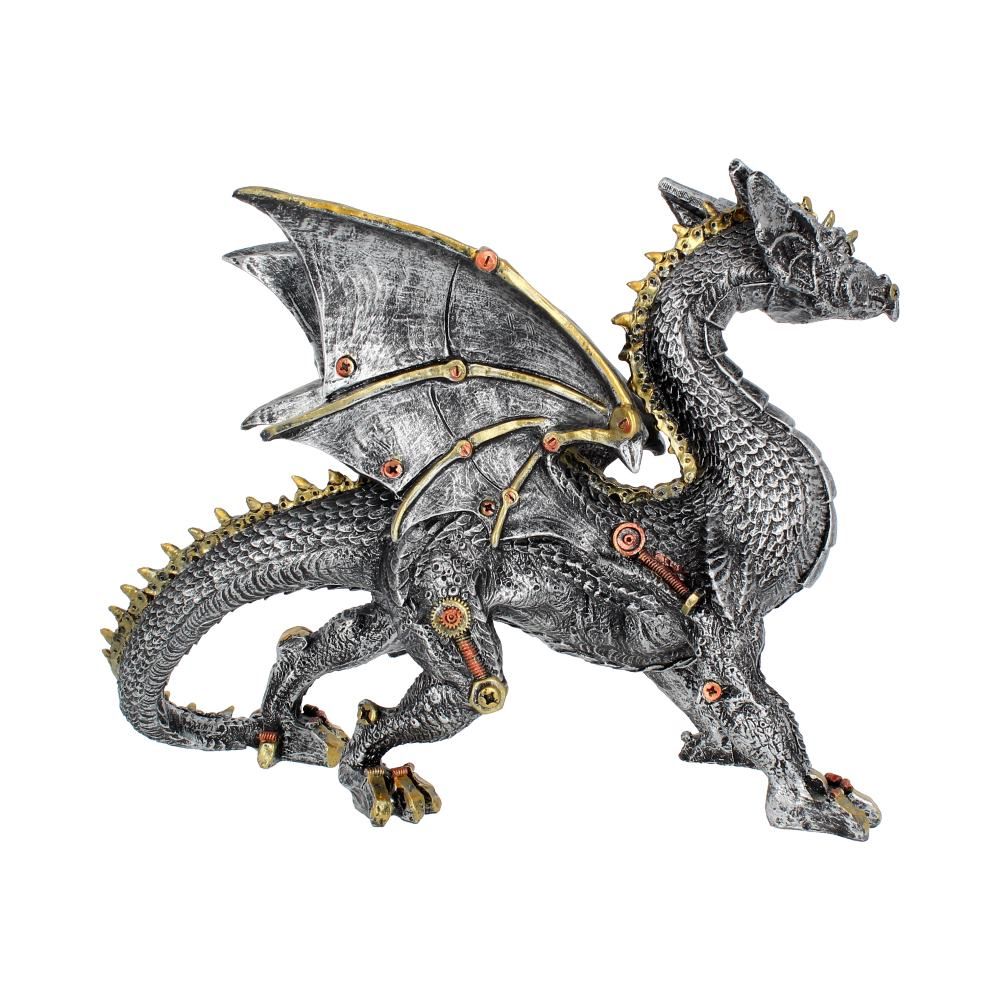 Dracus Machina 31.5cm Dracus Machina Steampunk Dragon Figurine 31.5cm