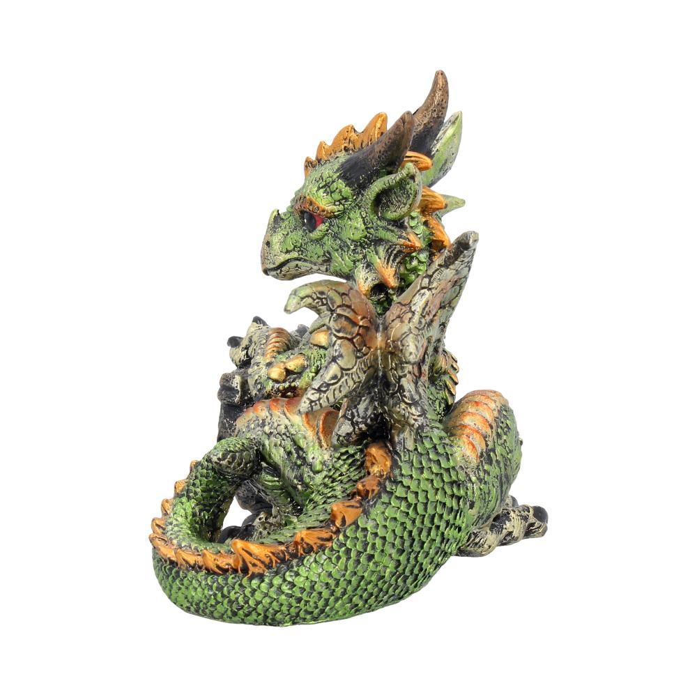 Malachite 13cm Malachite Metallic Dragon Figurine 13cm by NEMESIS NOW