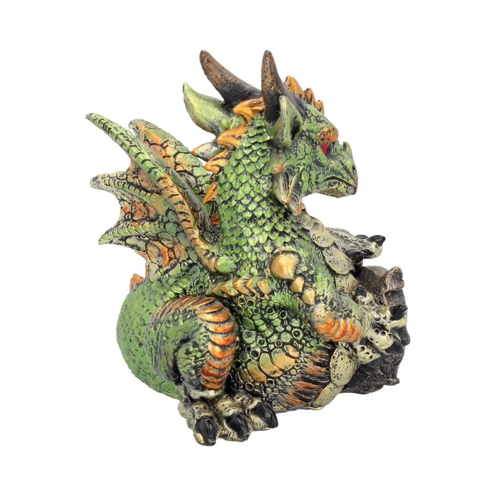 Malachite 13cm Malachite Metallic Dragon Figurine 13cm by NEMESIS NOW