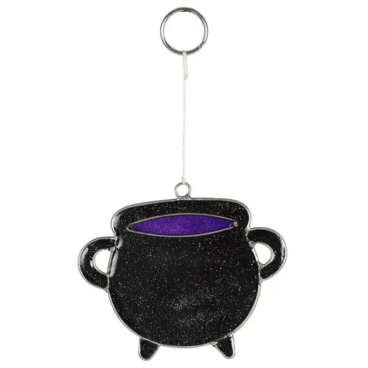 Mystical Cauldron Suncatcher alternative gift mystical gift, - suncatcher