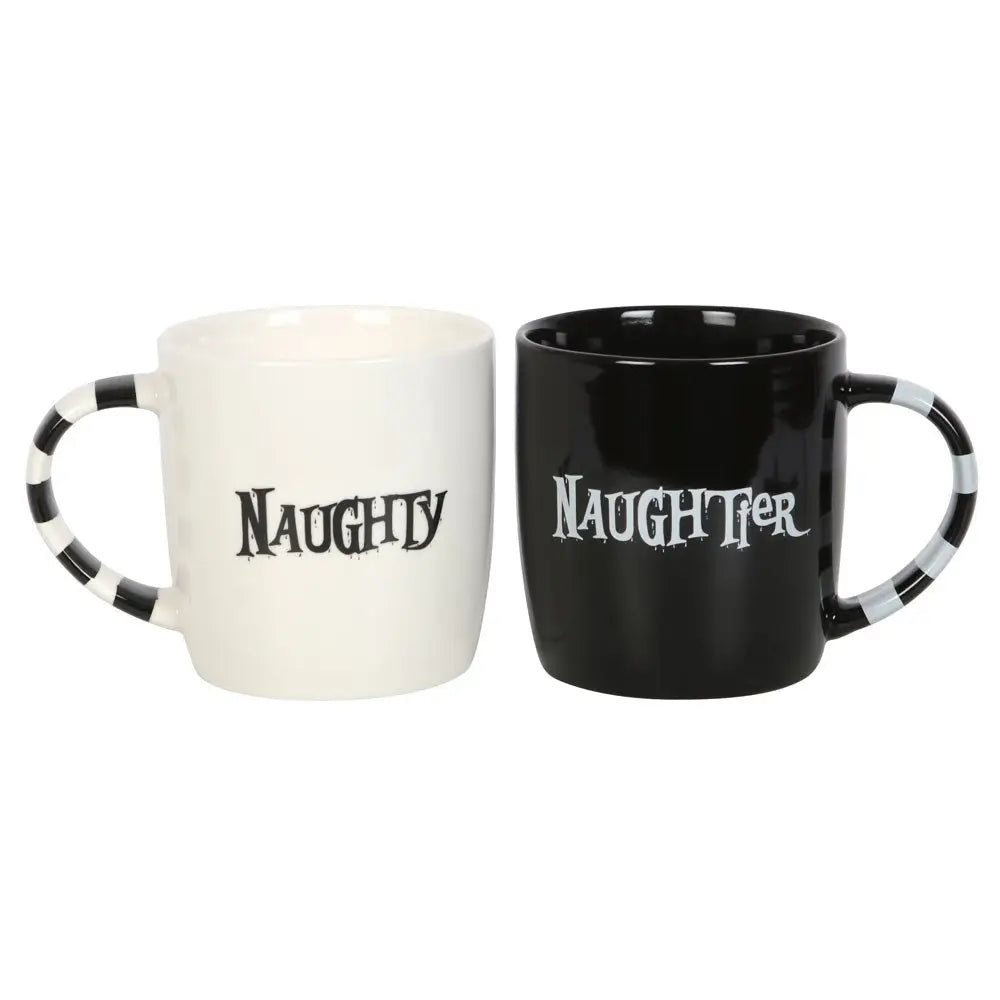NAUGHTY AND NAUGHTIER COUPLES MUG SET - mugs