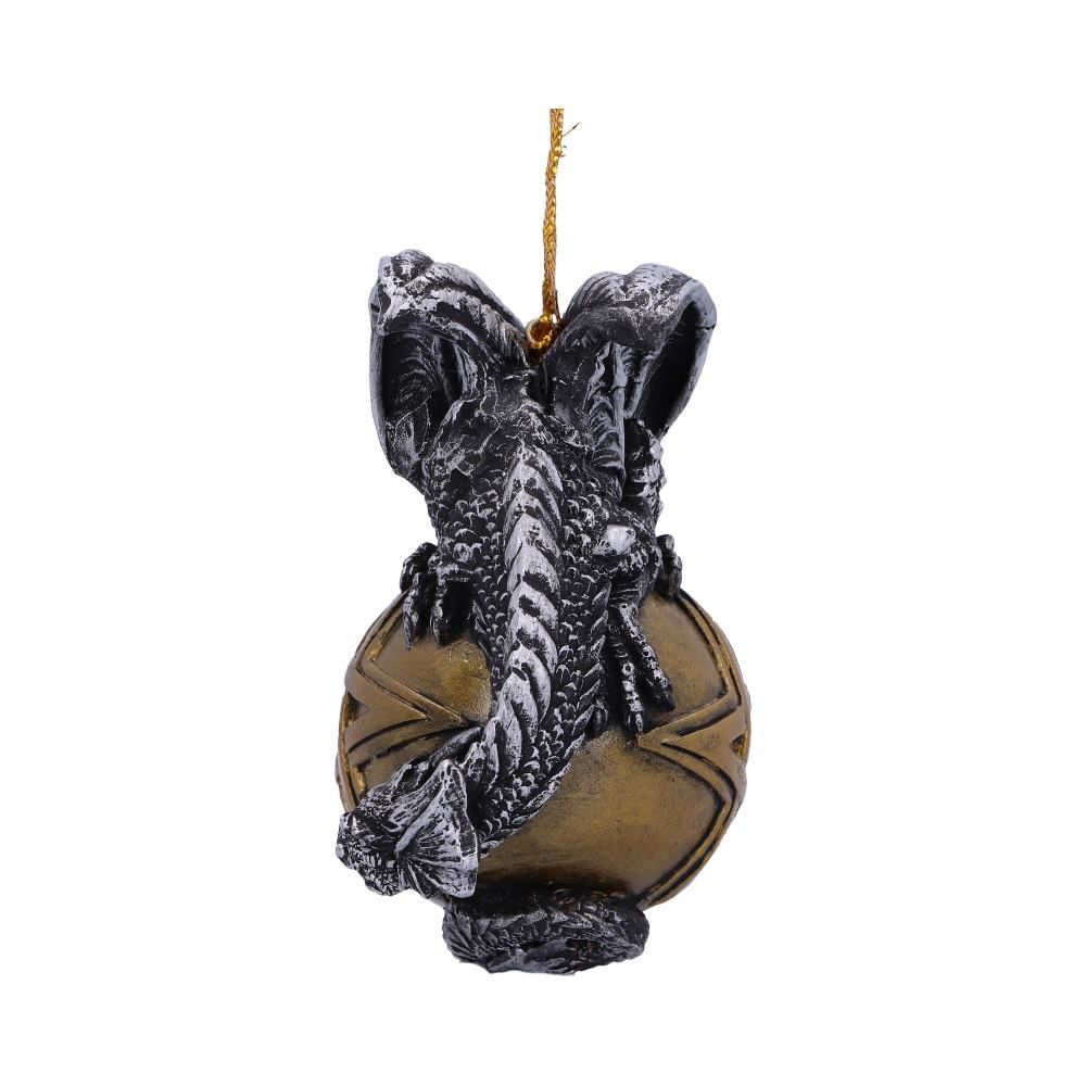 Caspar Hanging Ornament 8.89cm Caspar Festive Hanging Dragon Ornament