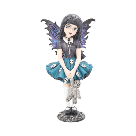 Noire 14cm Little Shadows Noire Figurine Gothic Fantasy Fairy Ornament by NEMESIS NOW