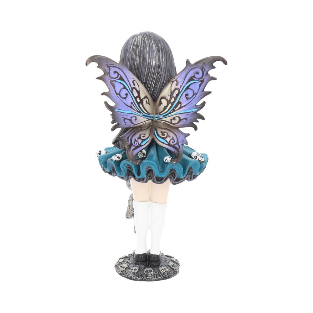 Noire 14cm Little Shadows Noire Figurine Gothic Fantasy Fairy Ornament by NEMESIS NOW