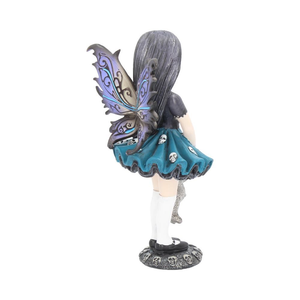 Noire 14cm Little Shadows Noire Figurine Gothic Fantasy Fairy Ornament by NEMESIS NOW