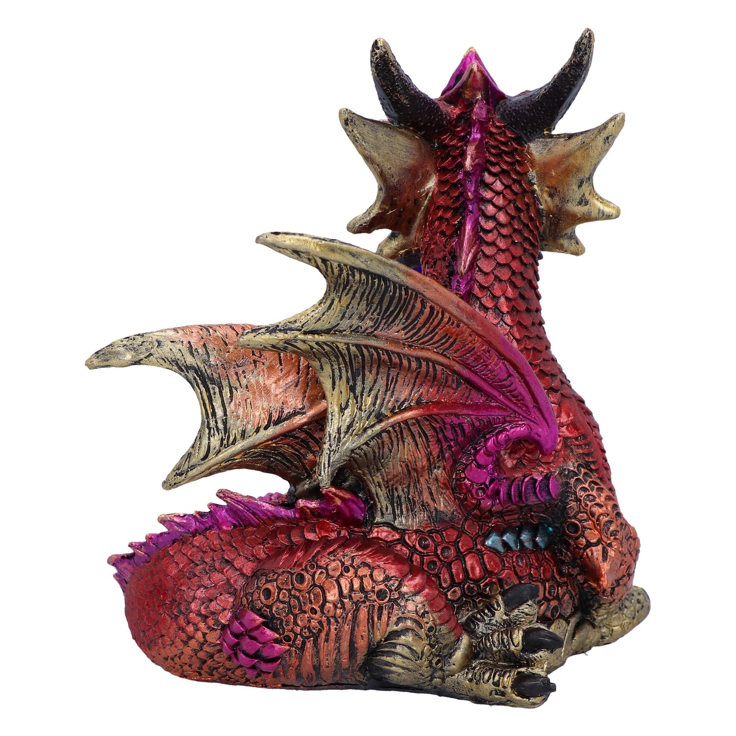 Orb Hoard (Red) 14.7cm Orb Hoard (Red) Dragon Figurine by Nemesis Now