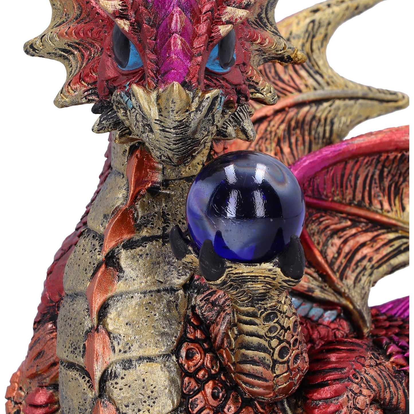 Orb Hoard (Red) 14.7cm Orb Hoard (Red) Dragon Figurine by Nemesis Now