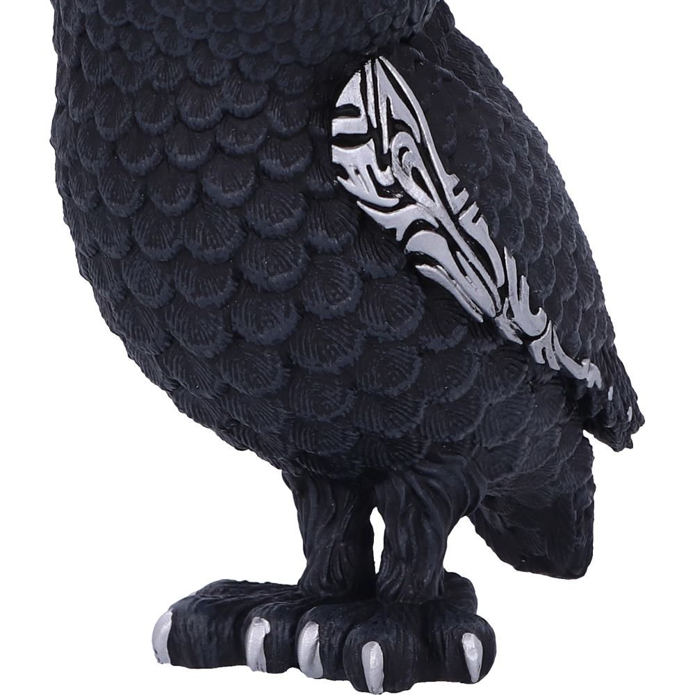 Owlocen Hanging Ornament 12cm Owlocen Black Witch Owl Hanging Decorative Ornament 12cm by Nemesis Now