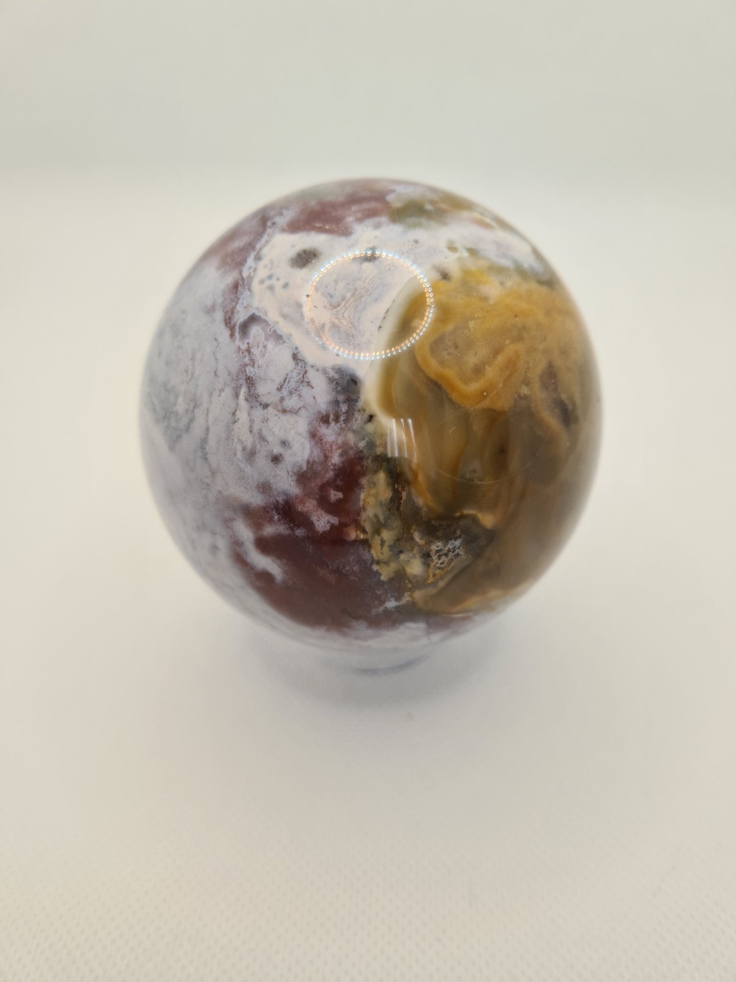 Large Ocean Jasper Sphere