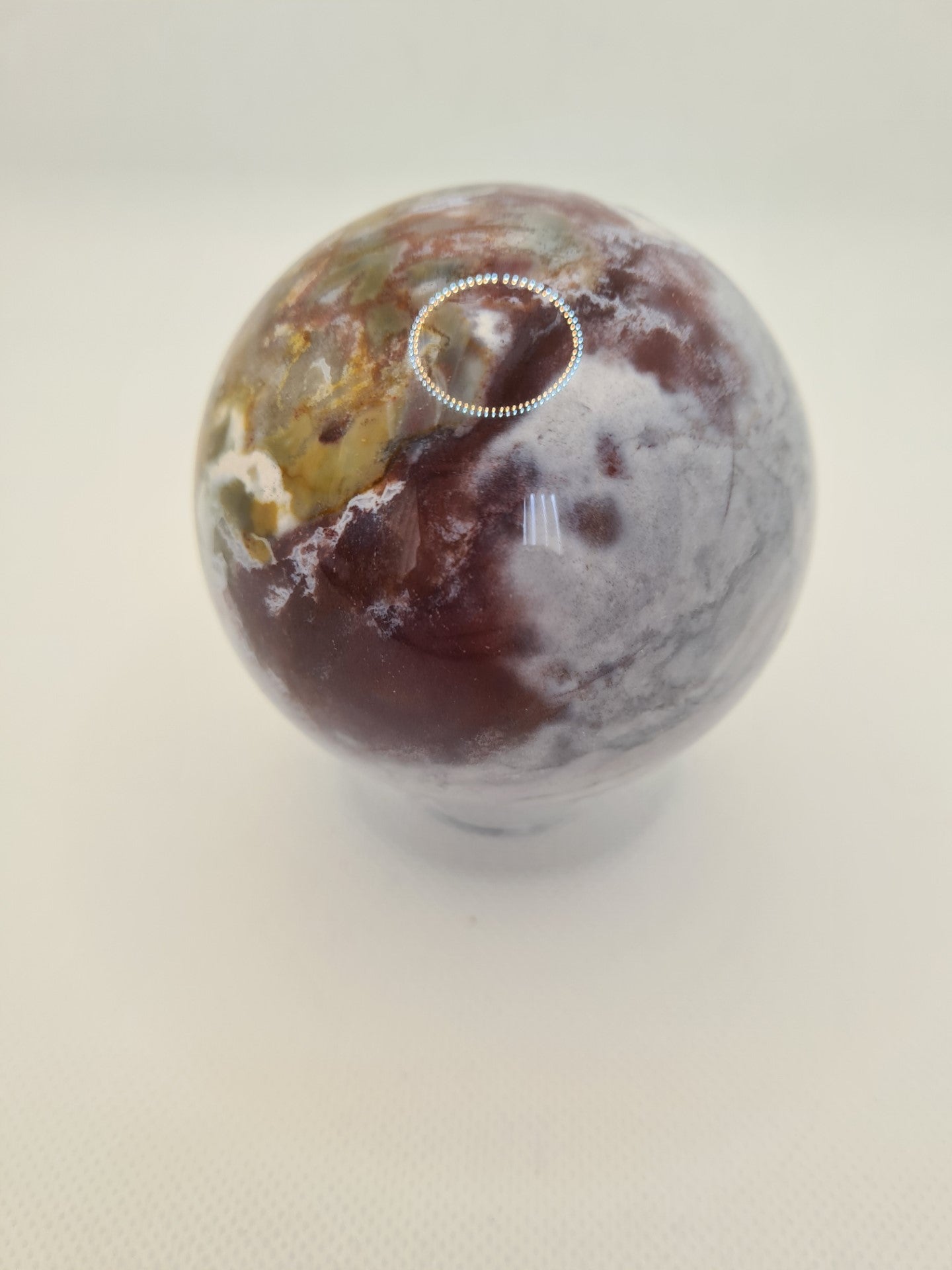 Large Ocean Jasper Sphere