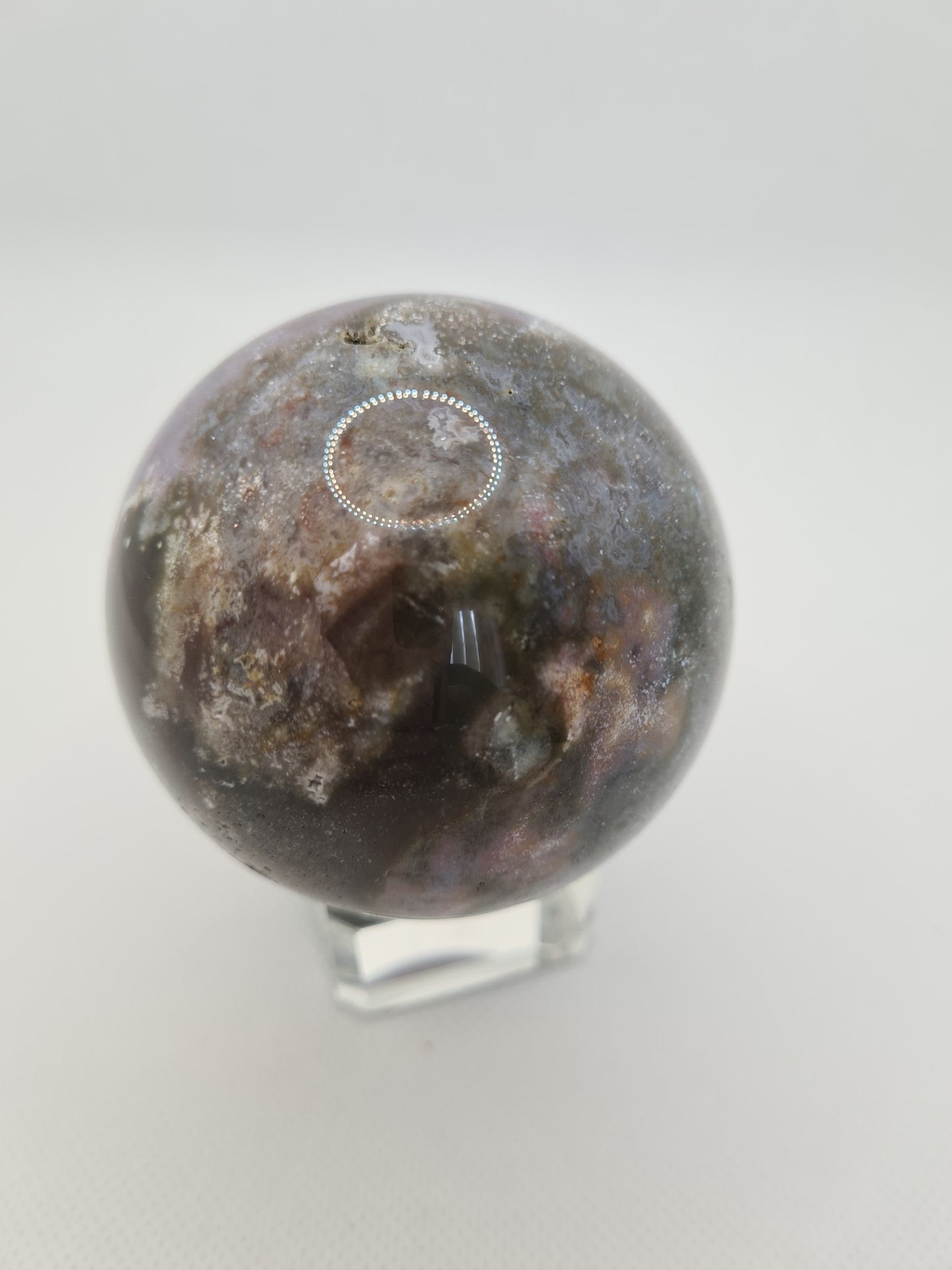 Large Ocean Jasper Sphere