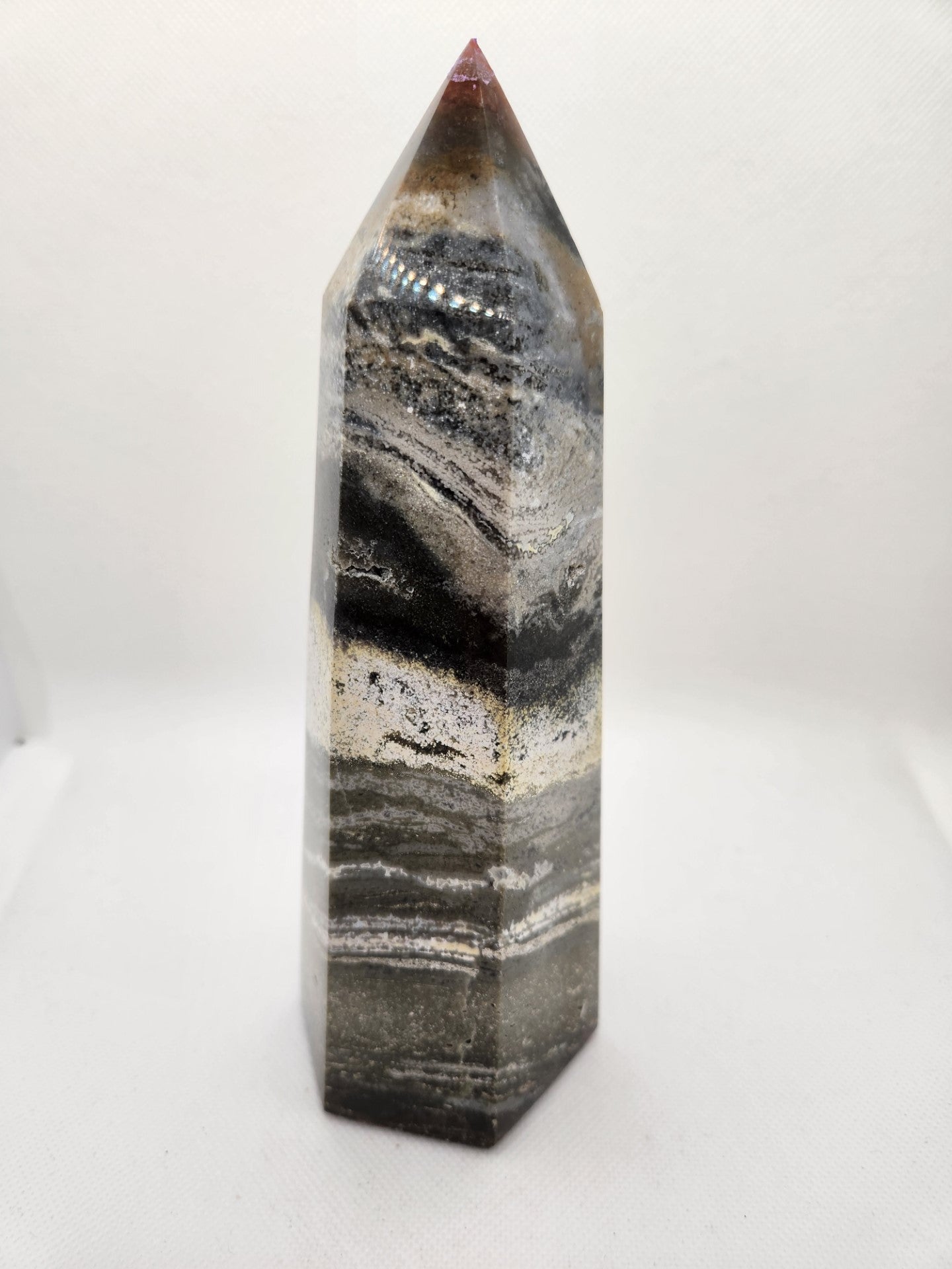 Large Ocean Jasper Tower/Point - 1007 g