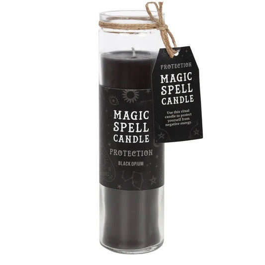 OPIUM ’PROTECTION’ SPELL TUBE CANDLE - candles