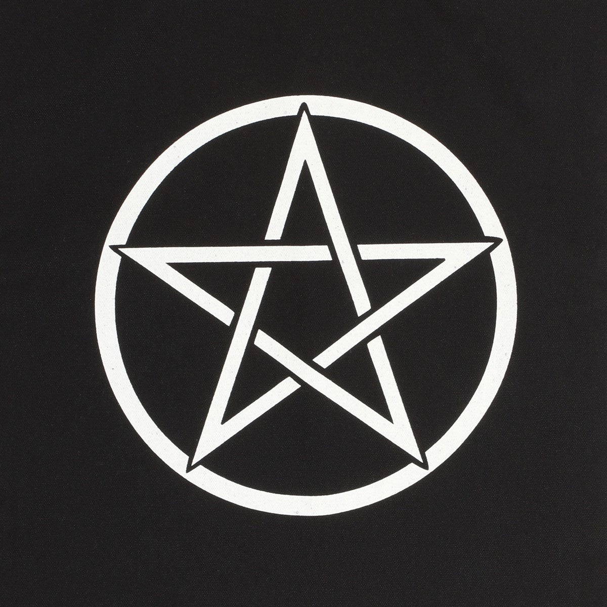 PENTAGRAM POLYCOTTON TOTE BAG