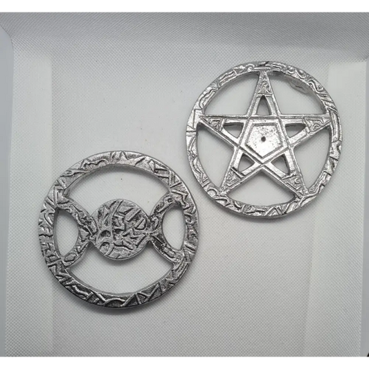 Pentagram Incense Holder Triple Moon Incense Holder