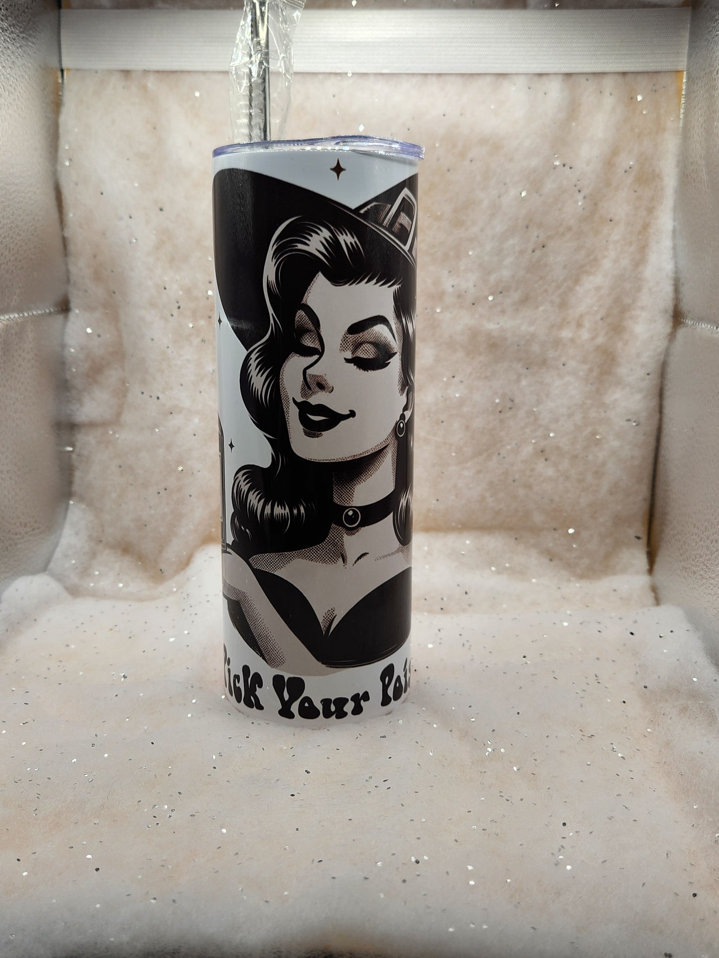 Witches Tumbler - Pick Your Poison - Beautiful Design - Drinkware, Bottle