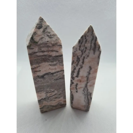 Pink Zebra Jasper Tower
