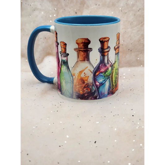Poison bottle witches potion gothic mug - mug