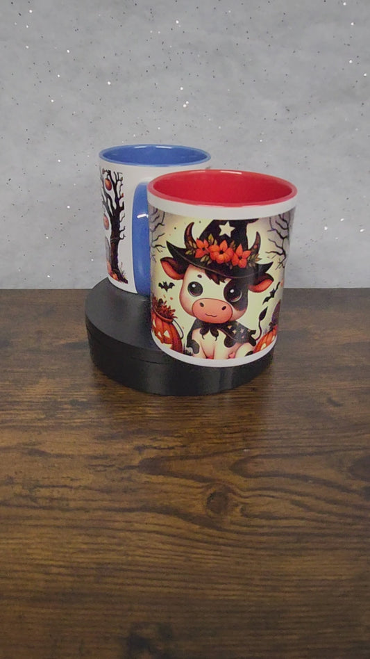 Halloween Highland Coo Mug - 2 designs to choose from