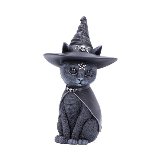 Purrah 13.5cm Purrah Witches Hat Occult Cat Figurine