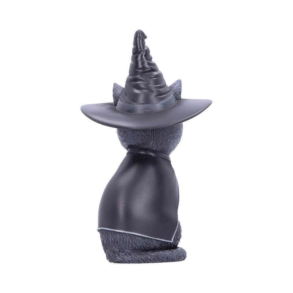 Purrah 13.5cm Purrah Witches Hat Occult Cat Figurine