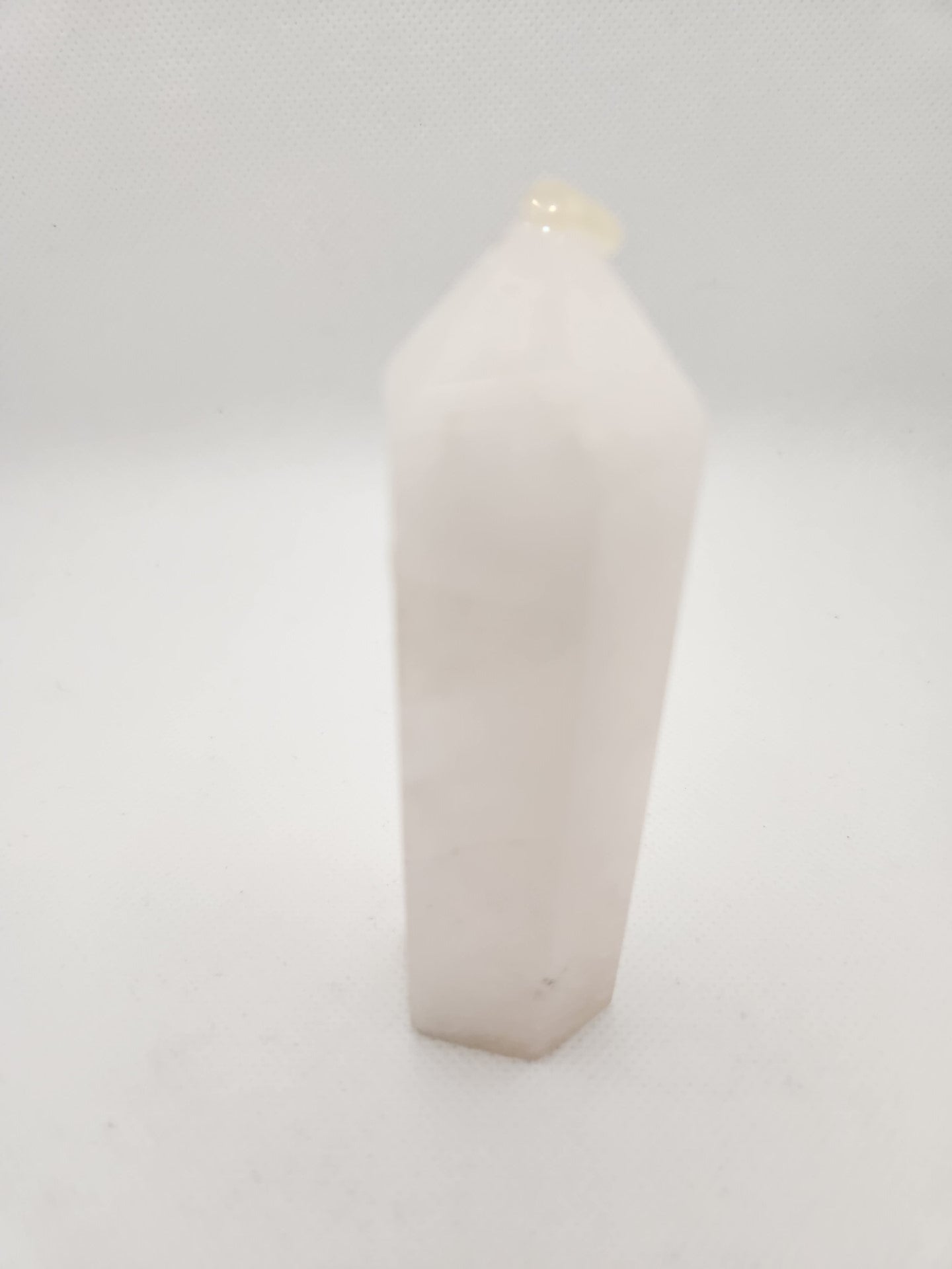 Pale Rose Quartz Crystal Tower / Point - choice of 2