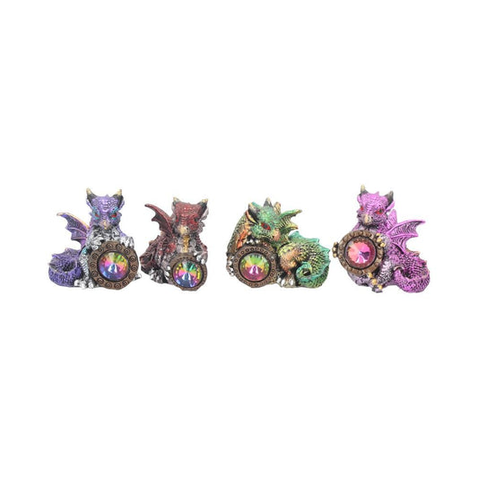 Dragon's Reward (Set of 4) 5.5cm Dragon's Reward Set of Four Dragon Figurines 5.5cm