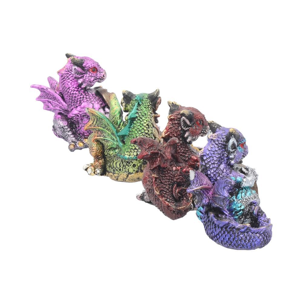 Dragon's Reward (Set of 4) 5.5cm Dragon's Reward Set of Four Dragon Figurines 5.5cm