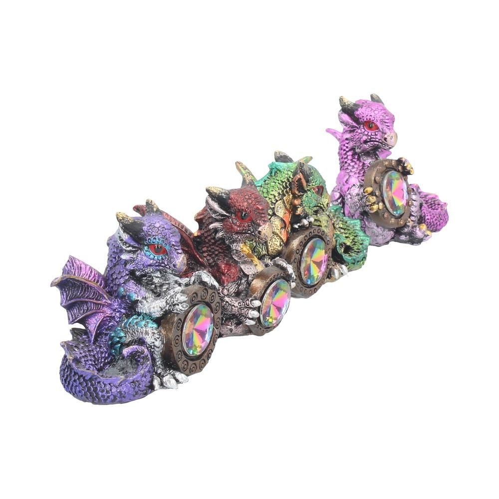 Dragon's Reward (Set of 4) 5.5cm Dragon's Reward Set of Four Dragon Figurines 5.5cm