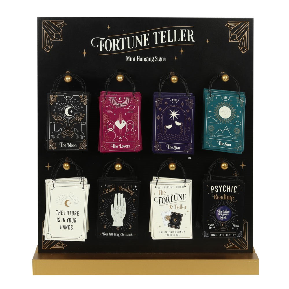 The Fortune Teller Mini Hanging Sign, fortune teller mini plaque