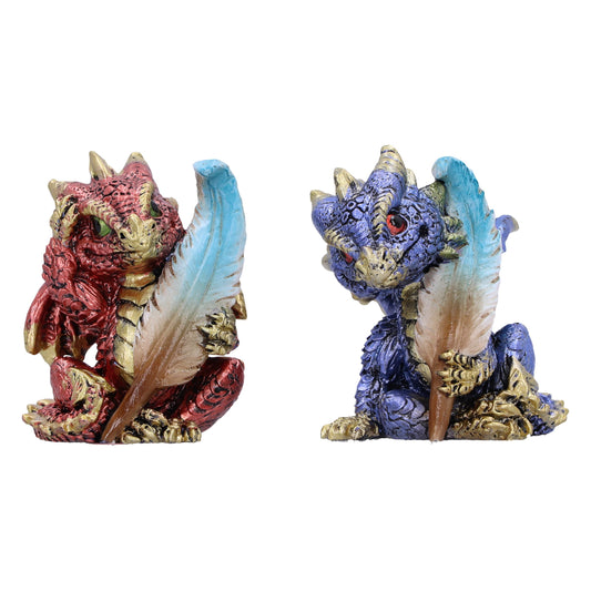 Storytellers (Set of 2) 5.5cm Storytellers dragon figurines (Set of 2)