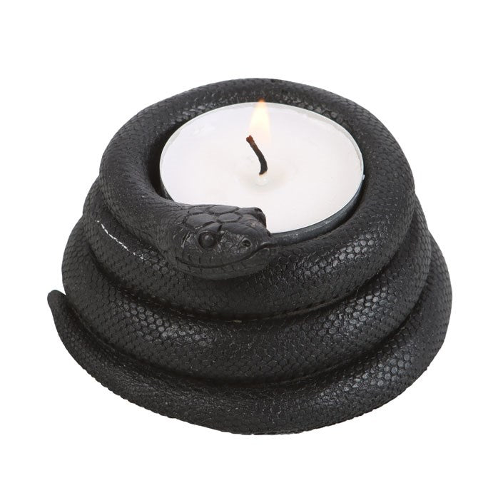 SNAKE TEALIGHT CANDLE HOLDER