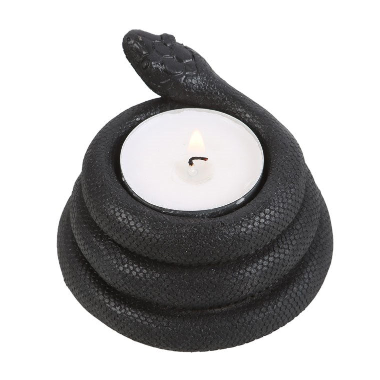 SNAKE TEALIGHT CANDLE HOLDER