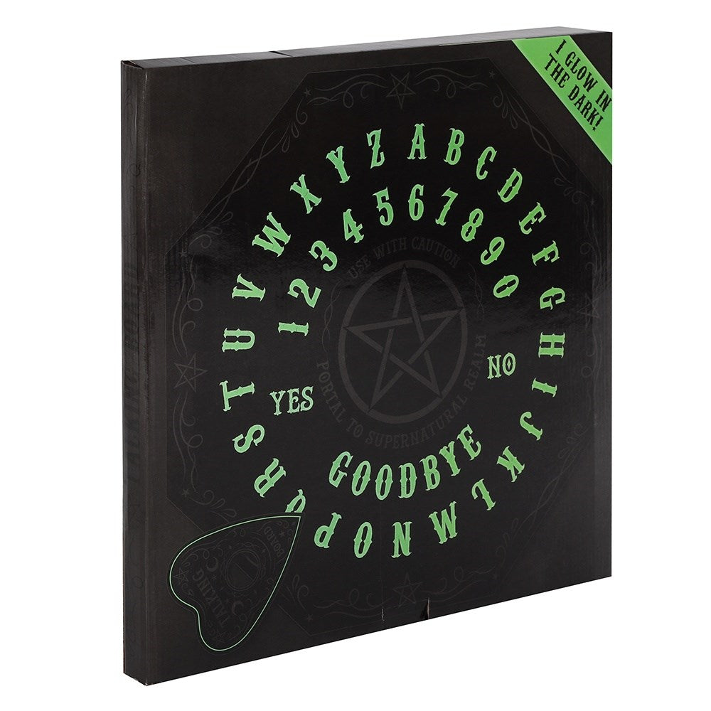 GLOW IN THE DARK OCTAGON SPIRIT BOARD